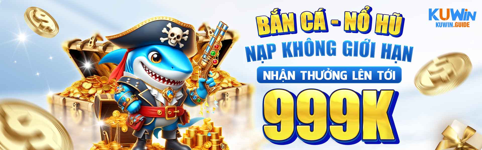 Banner bắn cá nổ hũ Kuwin